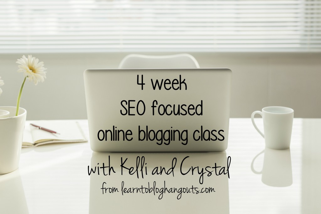 seo focused blogging class