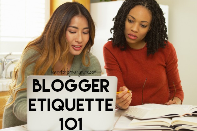 Social Media is a great place for bloggers and brands to be seen and heard. If you are a blogger that is blogging as a hobby or as a professional, good blogger etiquette should always be observed.