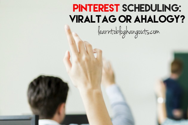 Pinterest can be a great traffic source. But, manual pinning is very time consuming. In this hangout, we will compare two popular Pinterest schedulers: ViralTag and Ahalogy.